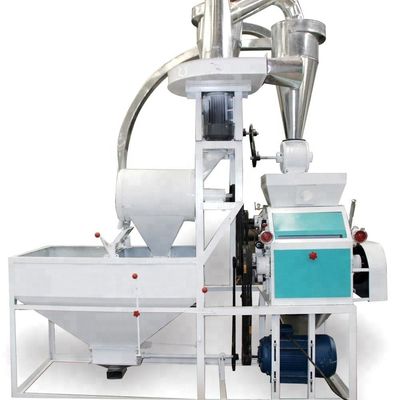 Silver Automatic Multifunction Corn Flour Grinding Machine 7.5kw