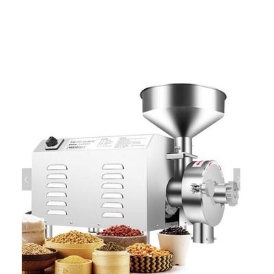 3600W Stainless Steel 80kg Rice Grain Grinding Machine High Productivity