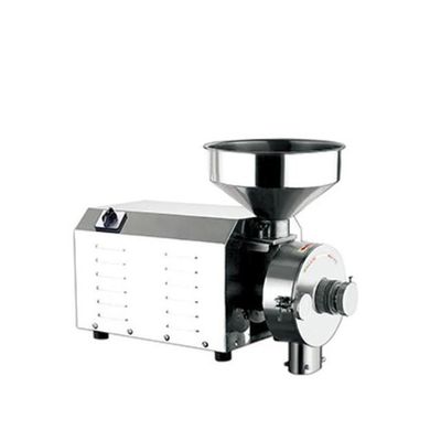 3600W Stainless Steel 80kg Rice Grain Grinding Machine High Productivity