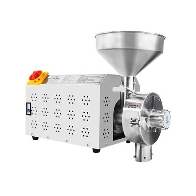 Commercial Spice Grinding Machine 3000W Corn Mill Grinder 30-50KG/H