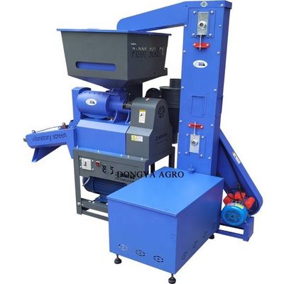 DONGYA AGRO Rice Milling  Machine 3 In 1 Commercial 650KG PER HOUR With Lifter