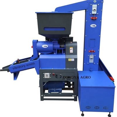 DONGYA AGRO Rice Milling  Machine 3 In 1 Commercial 650KG PER HOUR With Lifter