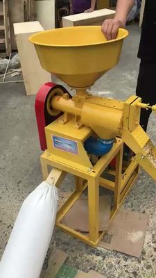 Yellow Rice Milling Equipment Grain Processing Machinery 150kg/H High Potency
