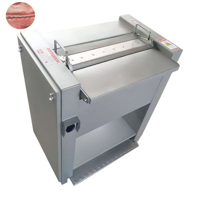 High Efficiency Raw Pork Skin Peeling Machine Meat Peeler  0.75kw