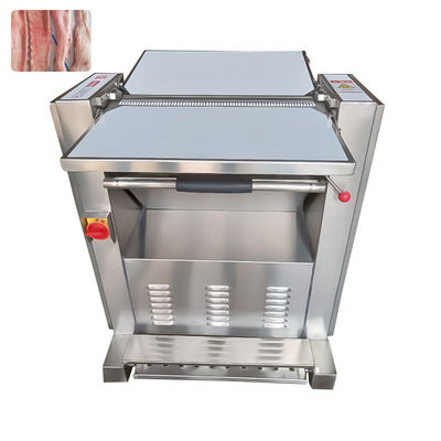 High Efficiency Raw Pork Skin Peeling Machine Meat Peeler  0.75kw