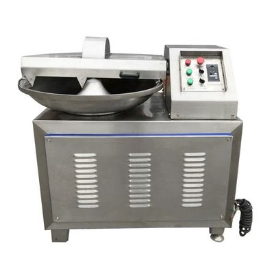 Food Grade Stainless Steel Vacuum Meat Bowl Cutter Chopper Mixer 13.17Kw
