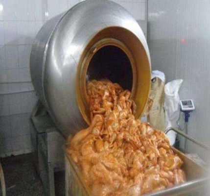 Automatic 200L Vacuum Salting Meat Marinade Machine Meat Massager Tumbler