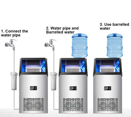 1.2Kw Mini Soft Ice Cream Machine Various Tastes For Shopping Malls