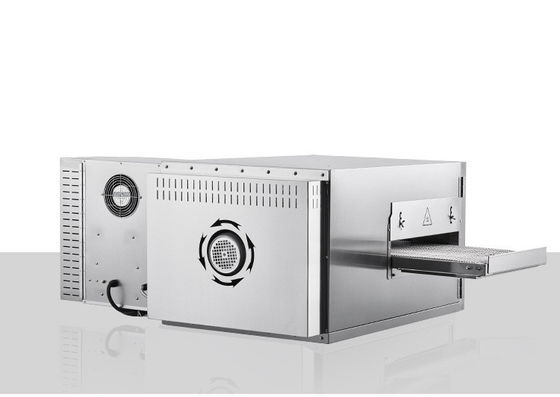 Commercial Stainless Gas Pizza Convection Conveyor Oven 2800PA ~ 3500PA