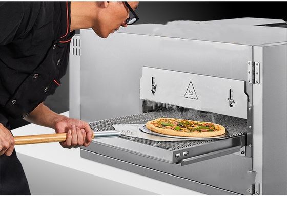 Commercial Stainless Gas Pizza Convection Conveyor Oven 2800PA ~ 3500PA