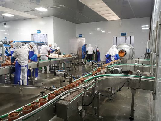 Canned Sardines Tuna canned fish production line 15 - 30pcs/min