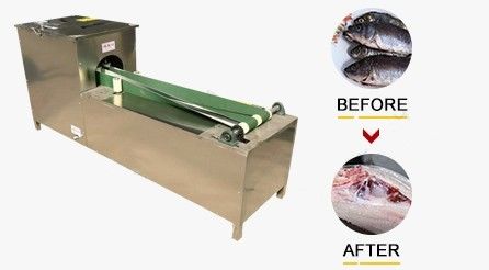 Fish Meat Skinning Fillet Kill Cutting Cleaning Fish Processing Machine Automatic
