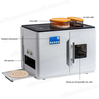 automatic dumpling gyoza skin machine/roti chapati wrapper making machine