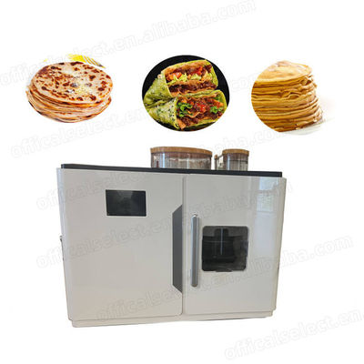máy làm bột ngô roti/chapatti/máy ép tortilla tự động máy làm bánh mì dẹt tortilla