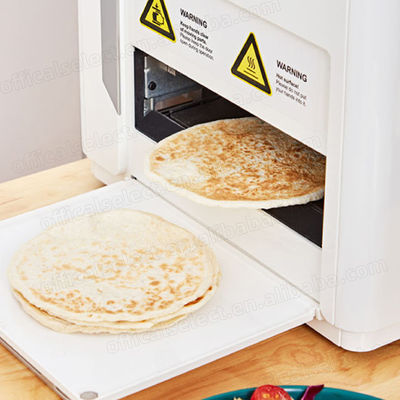 chapati roti flat pancake tortilla making machine roasted duck bread baking maker machine hydraulic dough press machine