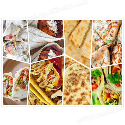Fully Automatic roti maker chapati making machine arabic pita bread machine