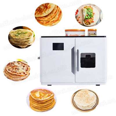 chapati roti flat pancake tortilla making machine roasted duck bread baking maker machine hydraulic dough press machine