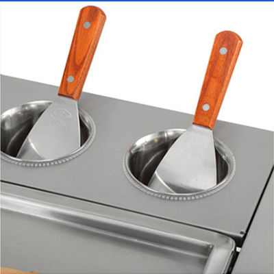 Cheapest Thailand Single Round Pan 7 Rolls Fried Ice Cream Machine Sale