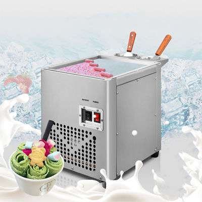 Electricity 488*302*328mm Stainless Steel Ice Cream Machines 220V / 50Hz