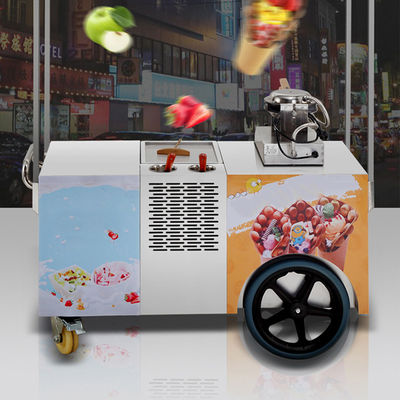 Electricity 488*302*328mm Stainless Steel Ice Cream Machines 220V / 50Hz
