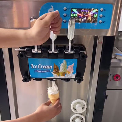 MK-618DB Ice Cream Vending Machine Adjustable Function 18-22L Per Hour