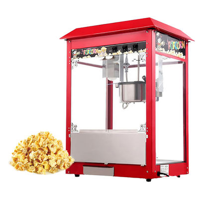 Mini Snack Food Machinery Electric Gas Operated Popcorn makers