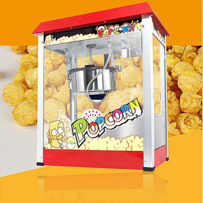 PLC Controlled Commercial Pop Corn Machine 1300W Power Consumption