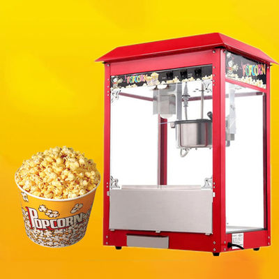 Popcorn Flavoring Snack Food Machinery Automatic Temperature Control
