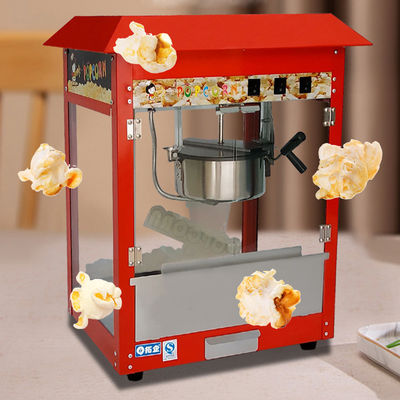 Electricity Power Air Popcorn Machine Stainless Steel Material