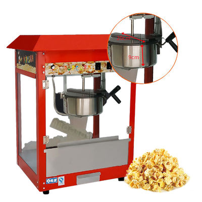 Commercial Popcorn Snack Food Machinery 1300W Power Consumption