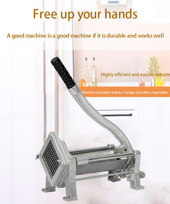 Top Seller Stainless Steel Chips Slicer Vegetable Slicer Kitchen Tools Manual French Fries Cutter Potato Cutter