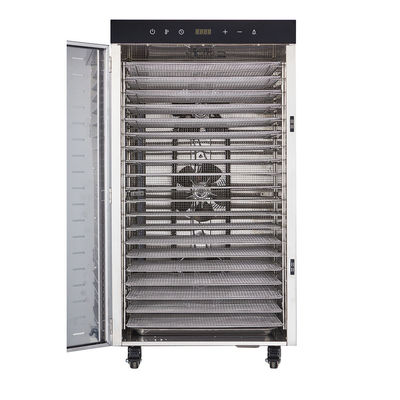 Single Zone 20 Trays Commercial Drying Industrial Machine Fruits Vegetables Food Dehydrator
