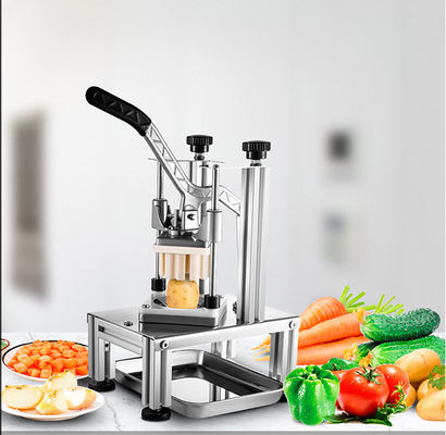 Multifunction SS 304 Vegetable Fruit Slicer , Potato Chopper Machine