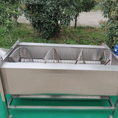 95% Peeling Rate Sweet Potato Peeler Machine 304 Sainless Steel
