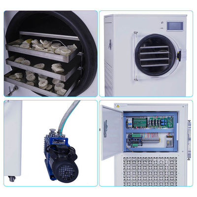 Commercial 15kg / 24 Hour Lyophilizer Freeze Dryer Machine With Lcd Touch Screen