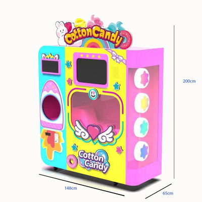 Máy bán hàng tự động Fairy Floss 110v-220v cho công viên giải trí