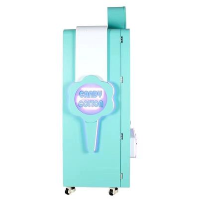 Automatic 400-2500w Candy Floss Vending Machine For Commercial Catering