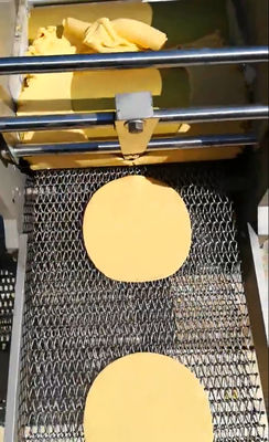 Fully automatic stainless steel industrial flour corn cake making machine