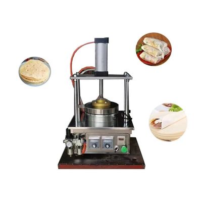 Stainless steel pizza dough pressing roll tortilla machine press