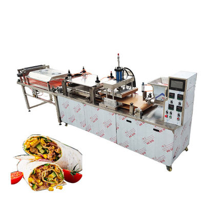 Fully Automatic Flour Tortilla Making Machine Electricity Heated For Restaurant
