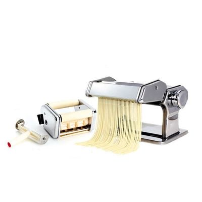 4 In 1 Manual Pasta Maker Machine Including Spaghetti Fetuccini Angel Hair Ravioli