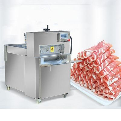 Fully automatic 304 stainless steel electric industrial frozen meat cutter