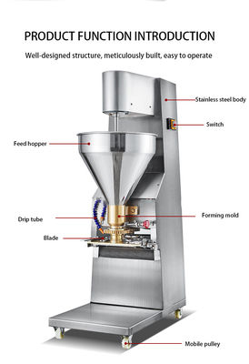 Factory Outlet high speed chicken fish beef meatball machine commercial meatball making machine