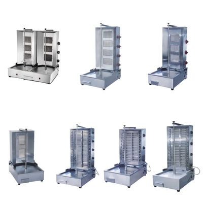 full automatic shawarma machine doner kebab machine Grill Machine 2/3/4/5/6 Burners Gas Grill