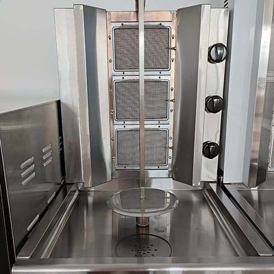 full automatic shawarma machine doner kebab machine Grill Machine 2/3/4/5/6 Burners Gas Grill