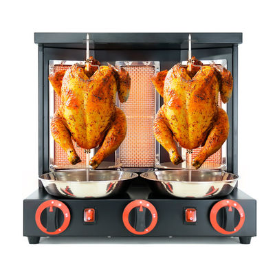 Chicken Grill Auto Rotating Gas Doner Kebab Machine Meat Product Making