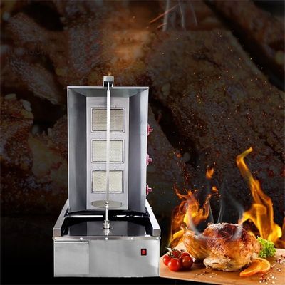 Desktop Multifunctional Gas Barbecue Machine Semi Automatic