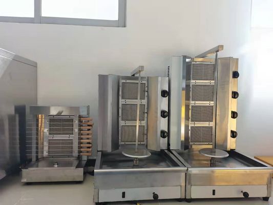Gas Type 6 Course Barbecue Skewer Machine Automatic