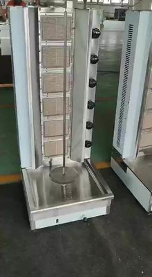 Gas Type 6 Course Barbecue Skewer Machine Automatic