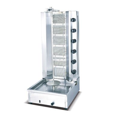 Gas Type 6 Course Barbecue Skewer Machine Automatic